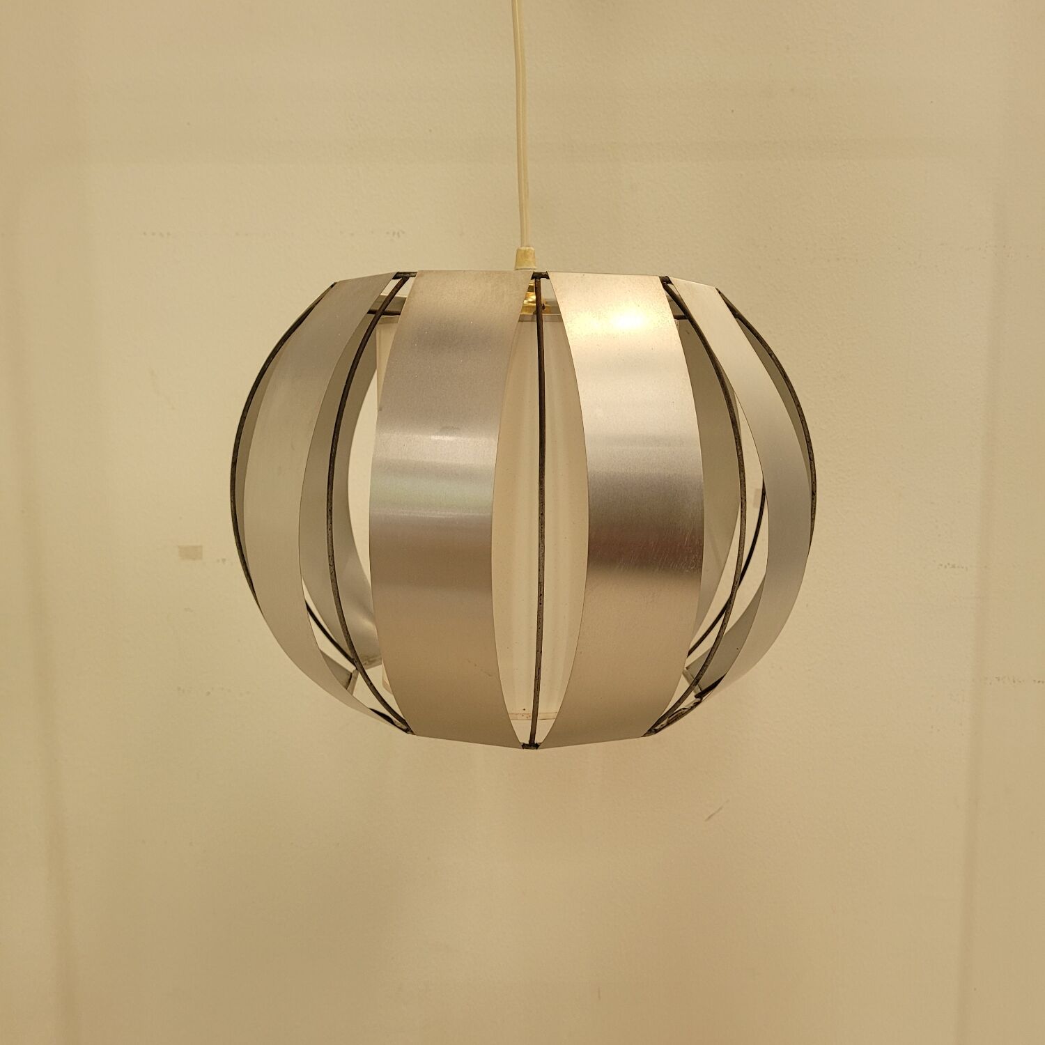 Space age suspension in stainless steel Max Sauze year 70