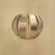 Space age suspension in stainless steel Max Sauze year 70