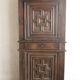 Standing man of Louis XIII period solid walnut