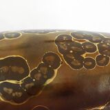 L. Brisdoux gilded copper vase