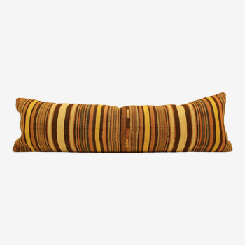 Turkish kilim cushion, 35x120 cm