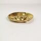 Art Deco brass ashtray, Denmark, 1950s