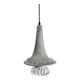 Large contemporary aluminium hanging lamp
