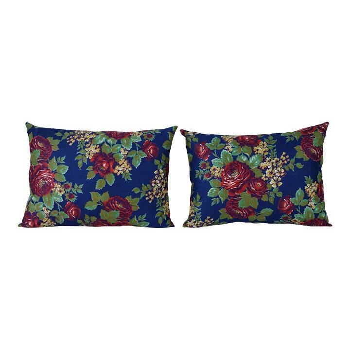 Set of 2 vintage Turkish cushion covers 41x56 cm