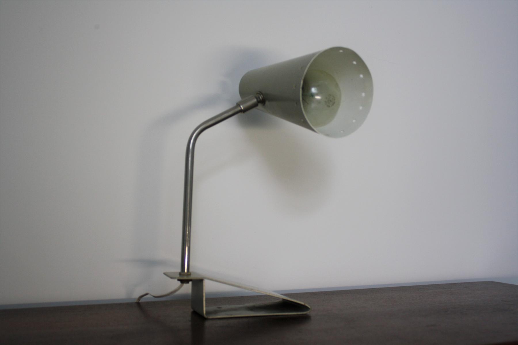 Mid century modern french table lamp