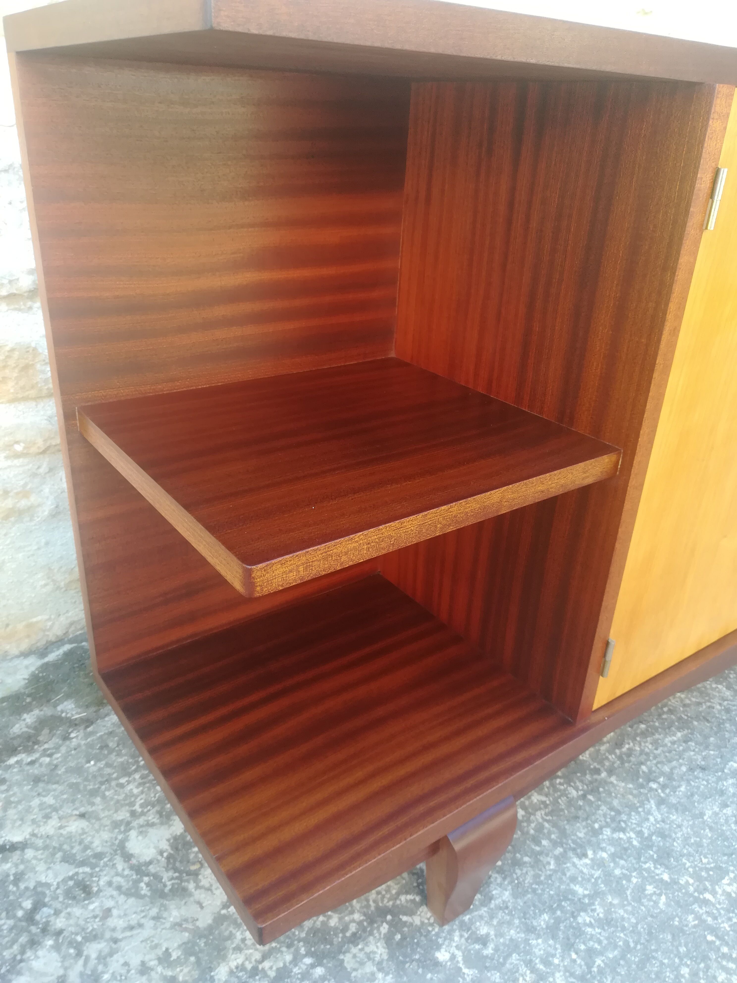 Vintage two-door enfilade