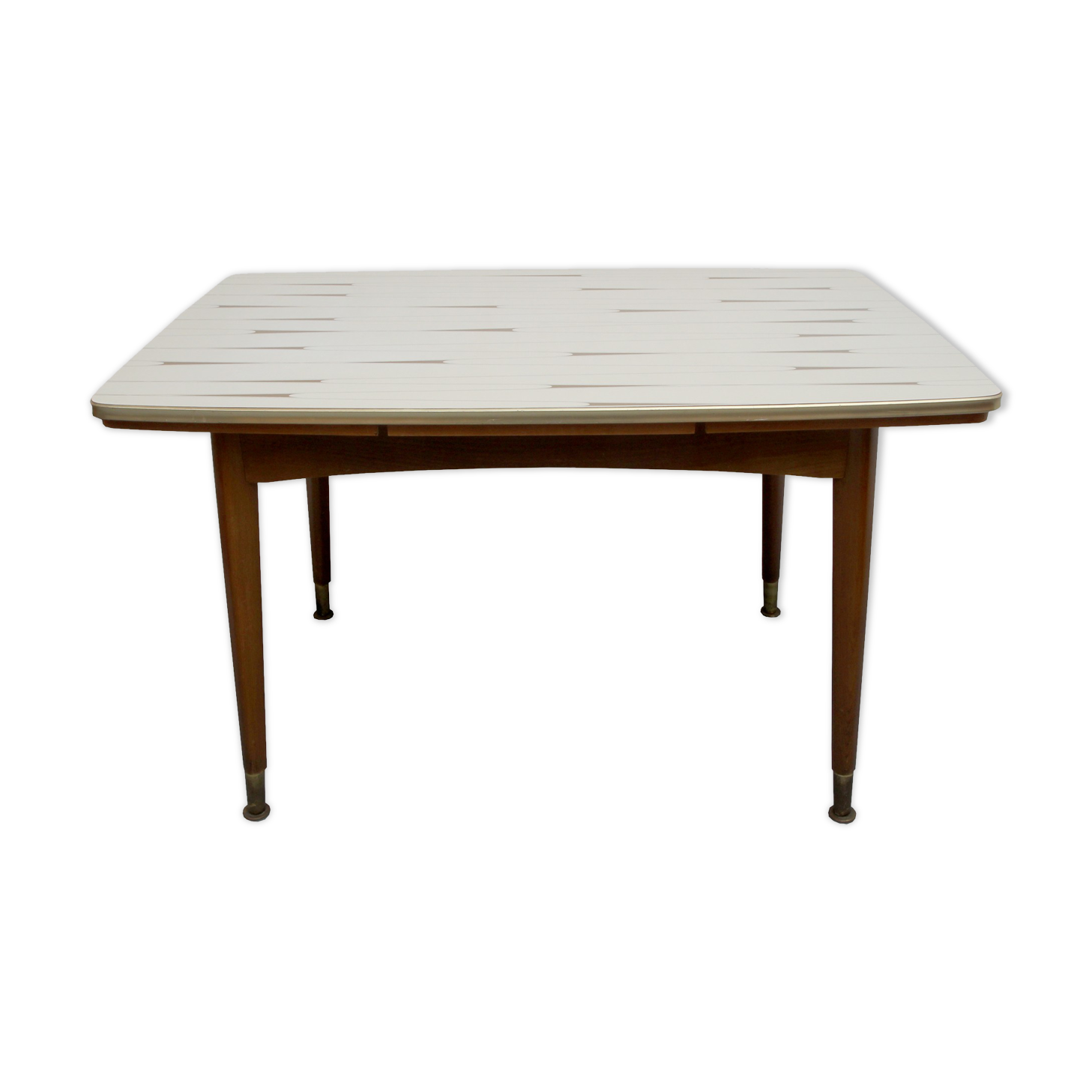 1950s extendible coffeetable in formica