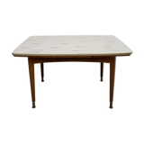 1950s extendible coffeetable in formica