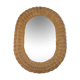 Vintage rattan mirror