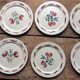 12 vintage dessert plates