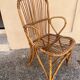 vintage rattan chair 1960