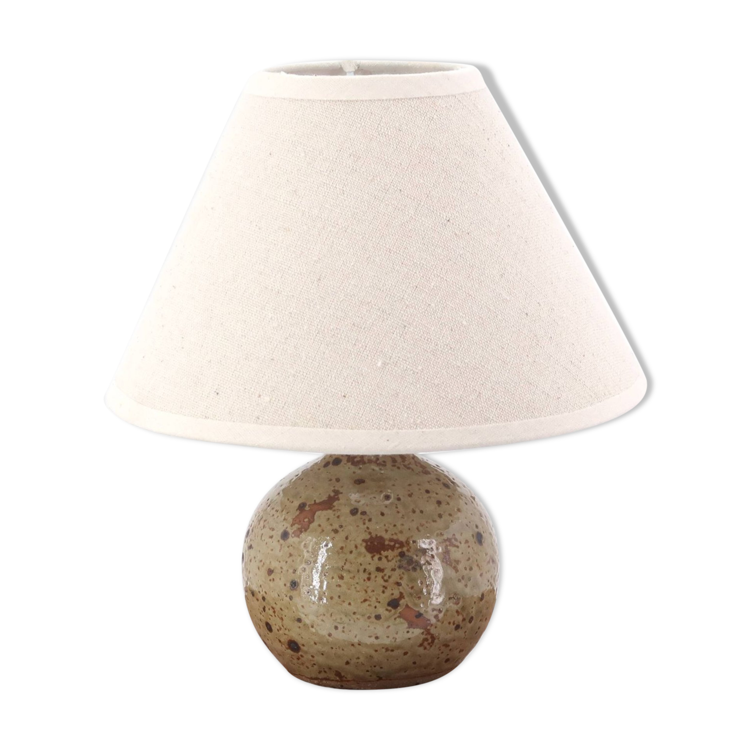 Lampe En Grès Années 60 - Style Japonisant - Excellent état - Centre France
