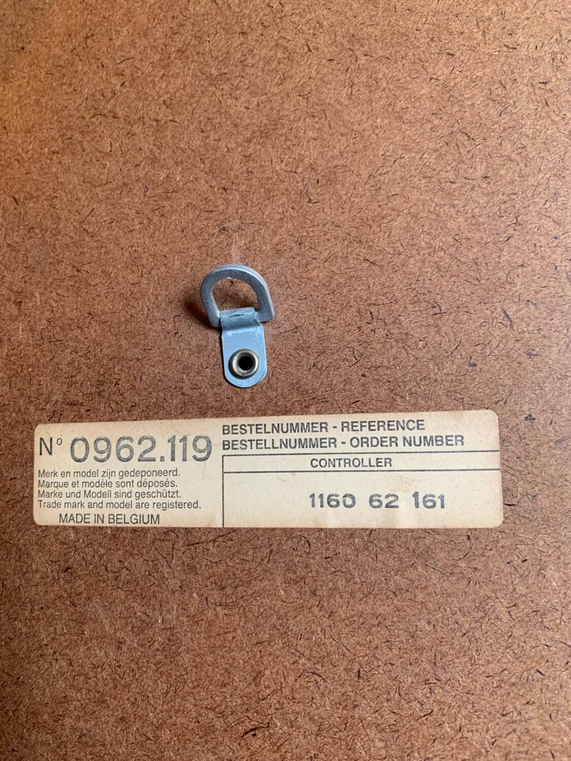 Vintage beveled gold oval mirror