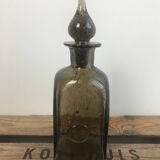Old carafe from the 60s/70s in bubbled glass