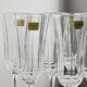 Set of 6 vintage champagne flutes