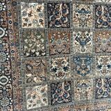 Old Persian Ghoum handmade carpet 207 X 303 cm