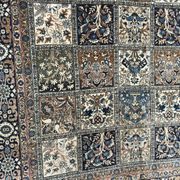 Old Persian Ghoum handmade carpet 207 X 303 cm
