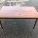 Table en palissandre avec allonges 1950