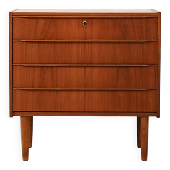 Scandinavian teak chest of drawers, 1960s