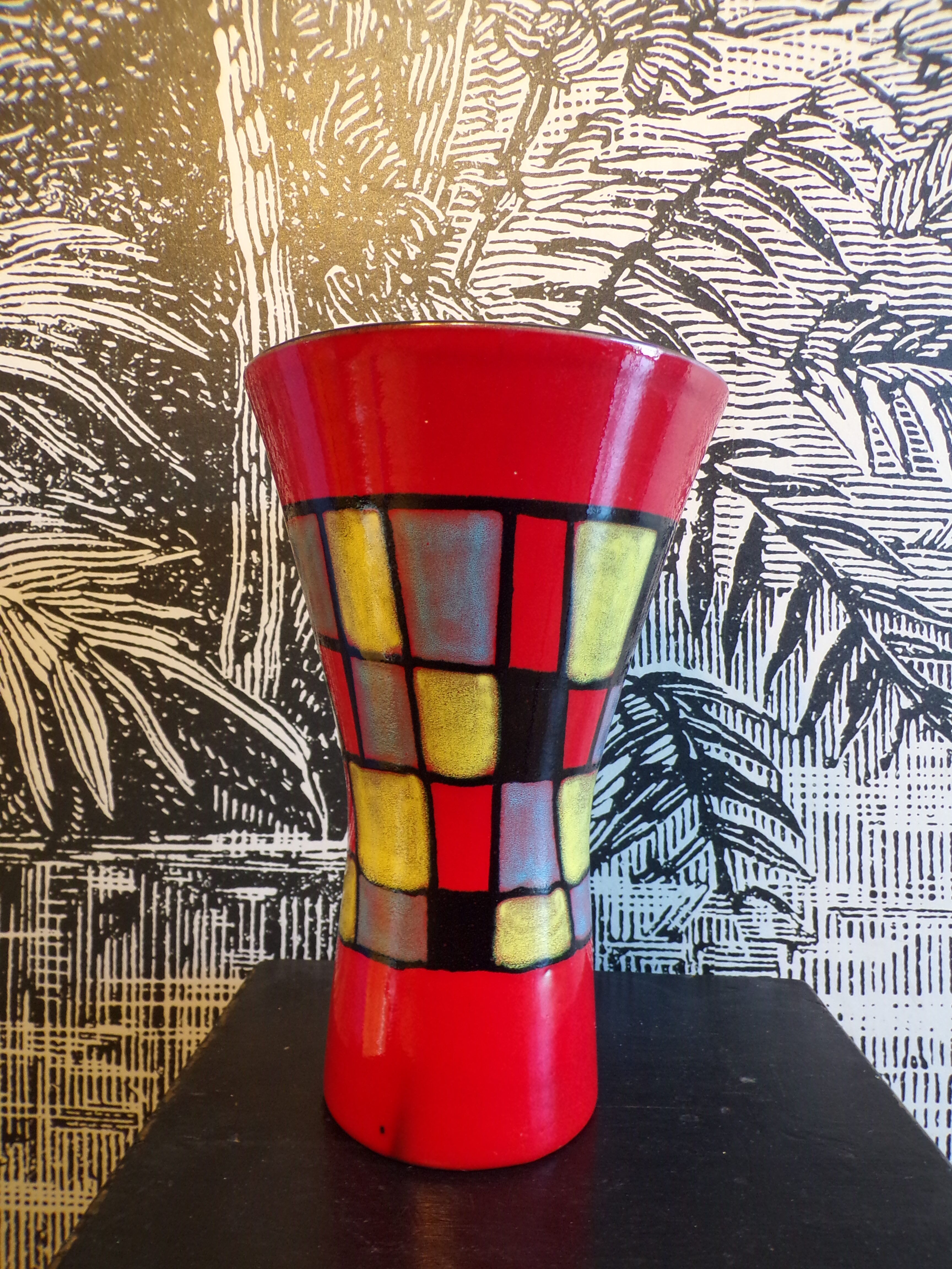 Vase diabolo Elchinger