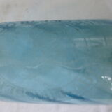 Elegant twisted blue glass Siphon