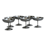 6 stainless steel cups