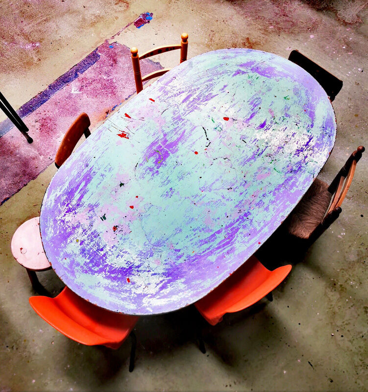 Kindergarten activity table