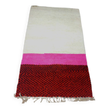 Traditional handmade beni ouarin rug size 150 x 250