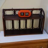 Rattan wall shelf 2 shelves