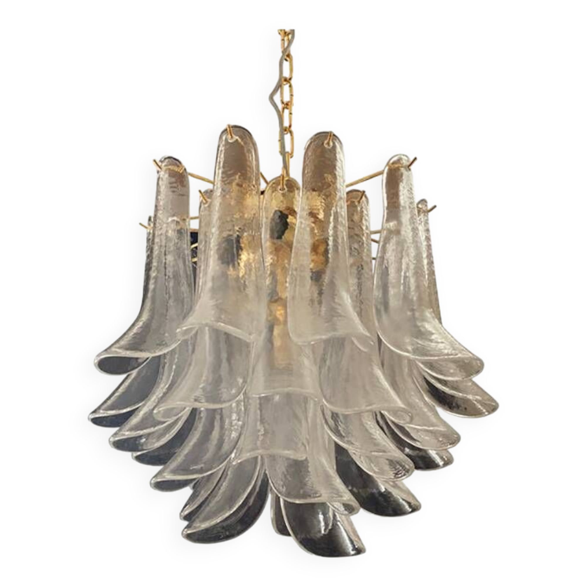 Lustre en verre de Murano