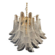 Clear “Selle” Murano Glass and Gold 24k Candlestick