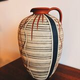 Vase en terre cuite allemande