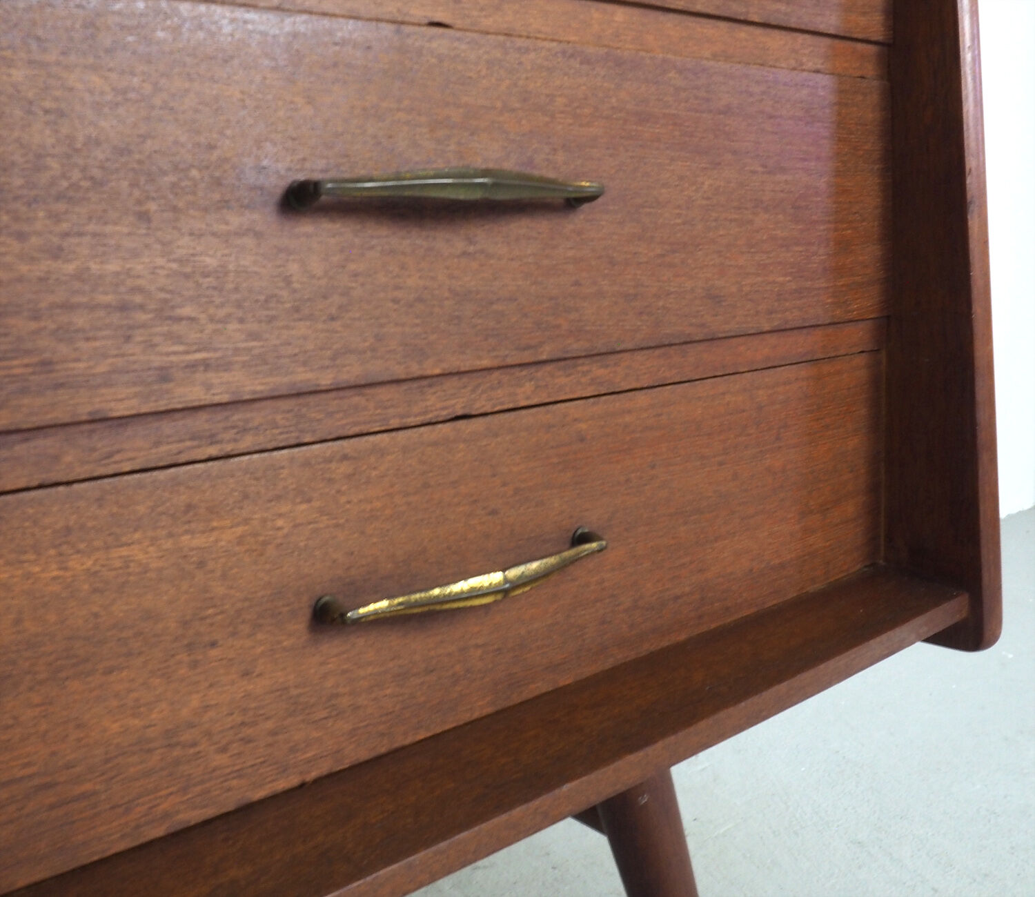 Vintage Dutch design sideboard in teak 1950's