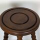 Paire tabourets tripodes