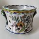 Small polychrome earthenware pot – Fourmaintraux-Courquin Desvres