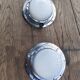 Pair of train wagon art-deco lamps