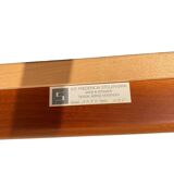 Fauteuil bleu sarcelle de Borge Mogensen mod BM74