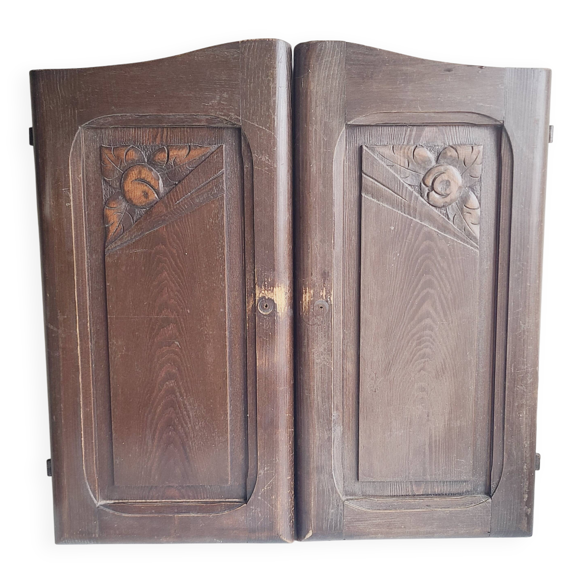 Antique art deco doors