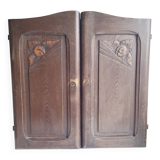 Antique art deco doors