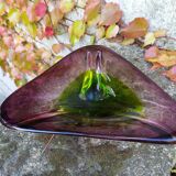 Blown glass cup from the 70s