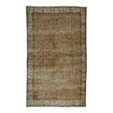 Turkish Anatolian Handmade Vintage Rug 302 cm x 177 cm