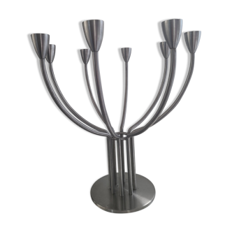 IKEA Brushed Steel 7-Branch Chandelier #CHMR