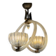 Venetian glass chandelier from Murano, circa 1950.