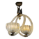 Venetian glass chandelier from Murano, circa 1950.