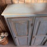 Old three-door workshop cabinet (renovated)