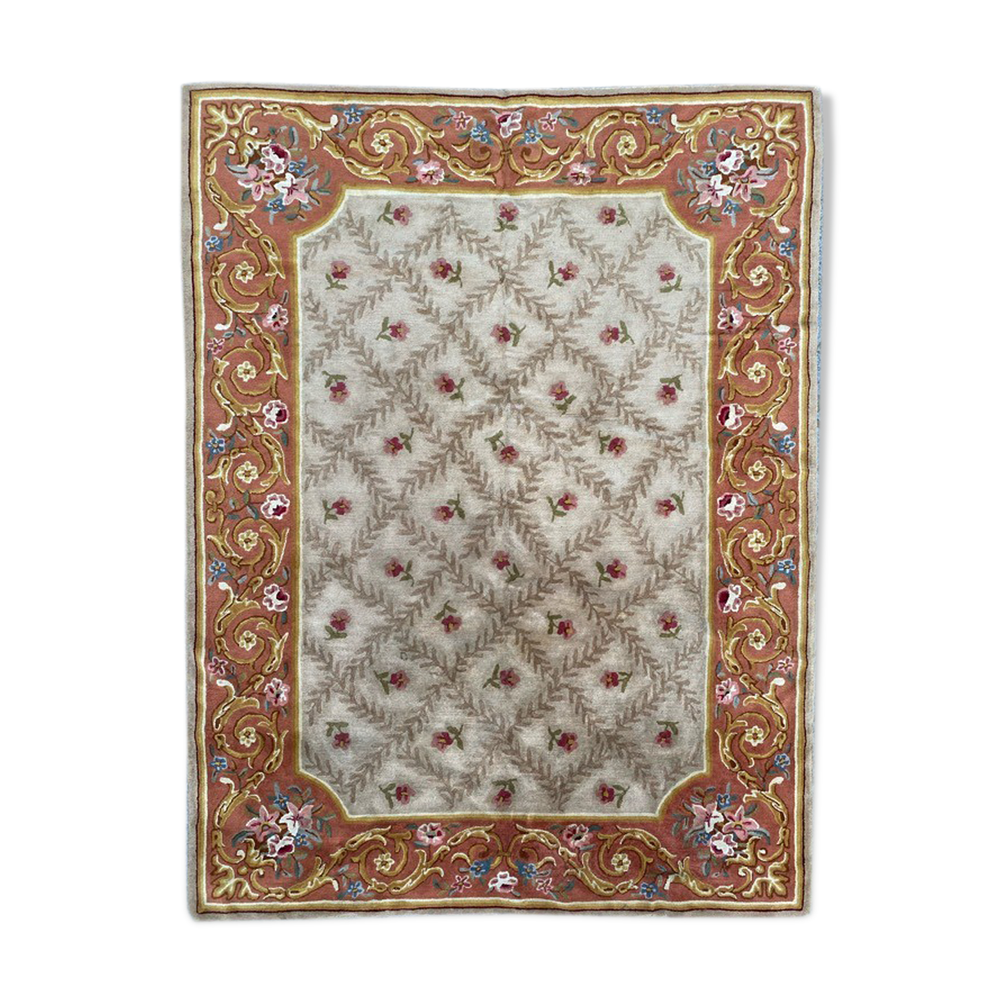 Old French carpet point Janus 177x235 cm