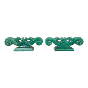 Bougeoirs art Deco en