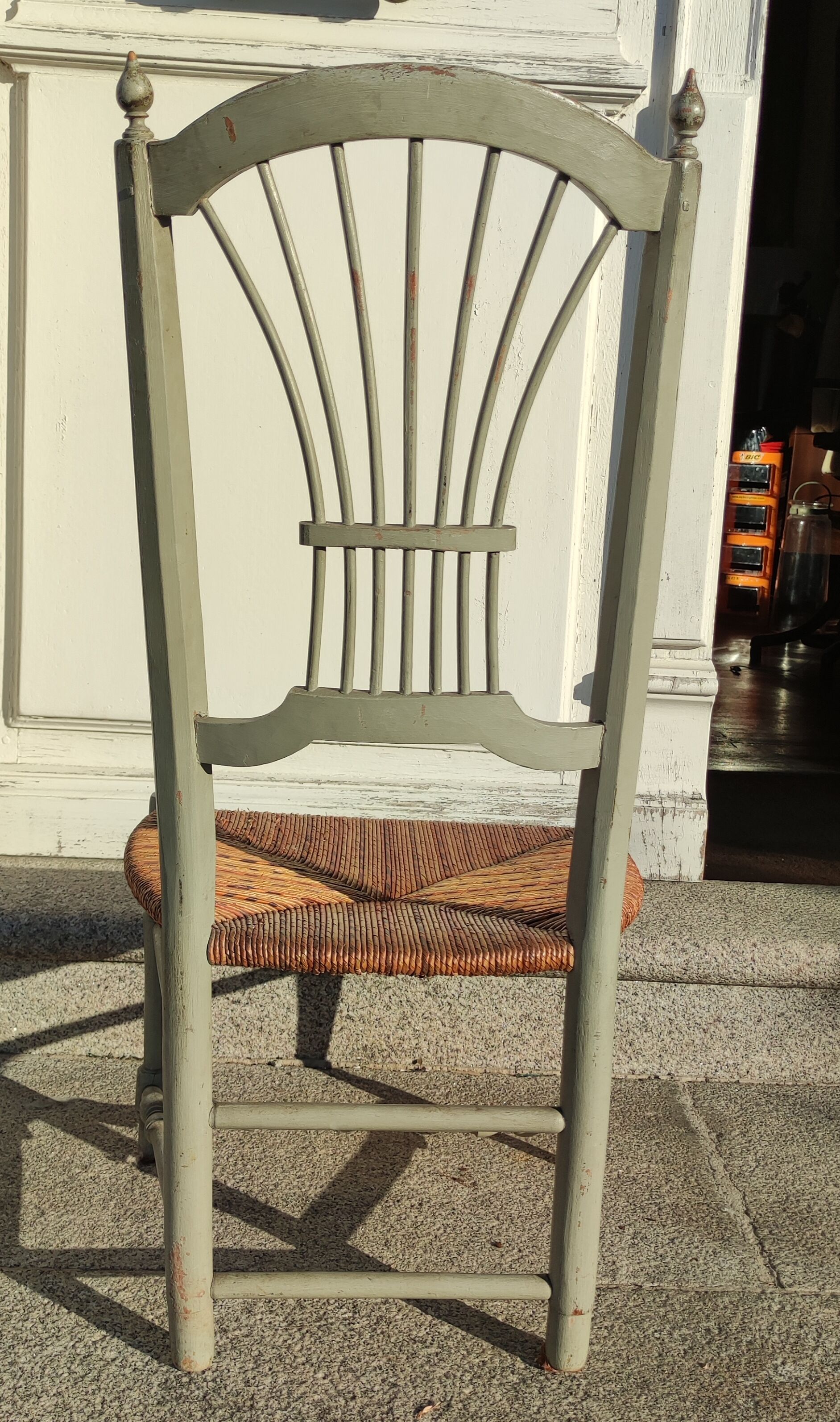 Old changing chair Louis XVI