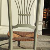 Ancienne chaise à langer Louis XVI