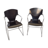 Pair of Modernist Reclining Chairs